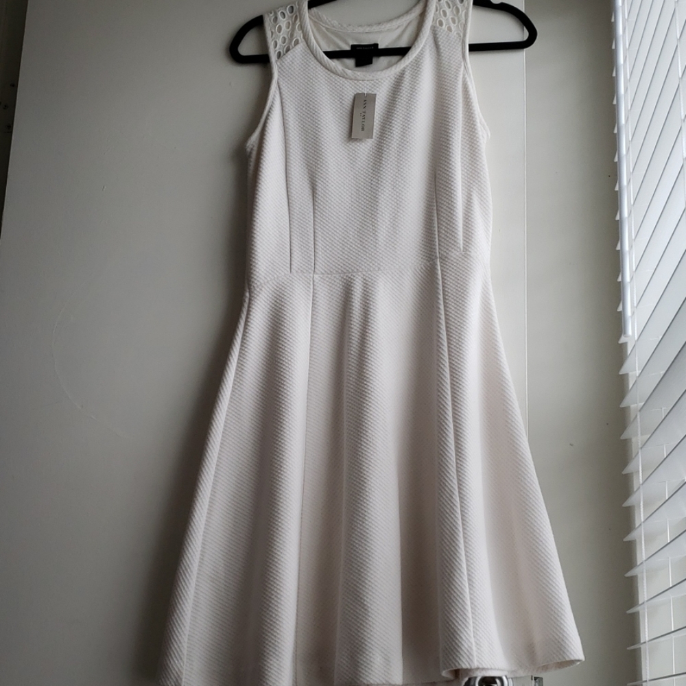 Ann Taylor A-line Summer Dress